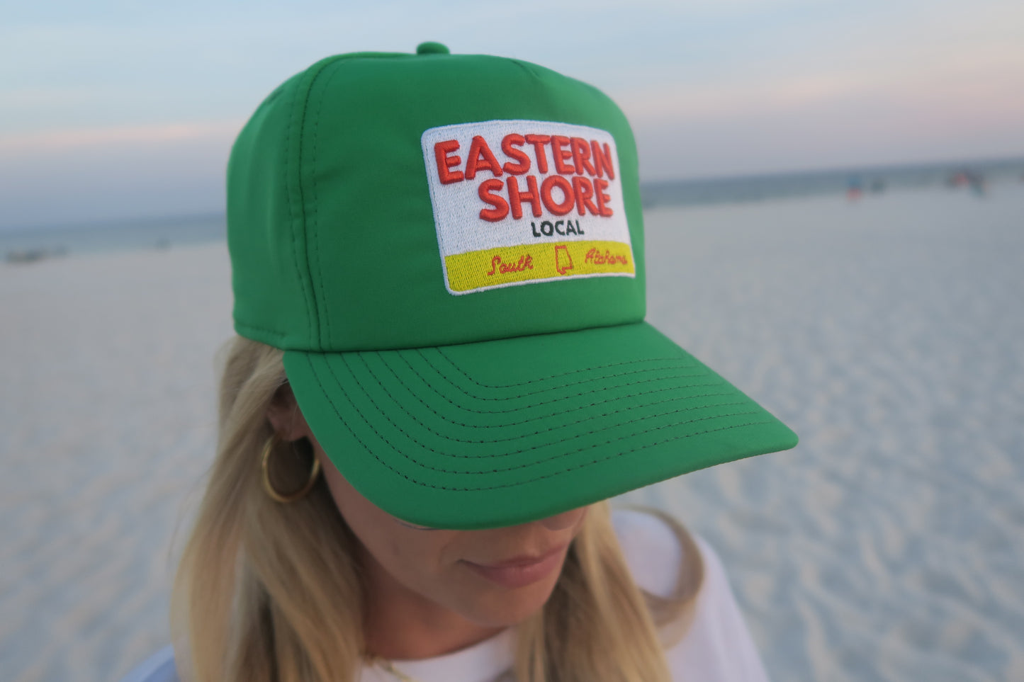 Green Dri-2™ Hat with Tracklayer Patch