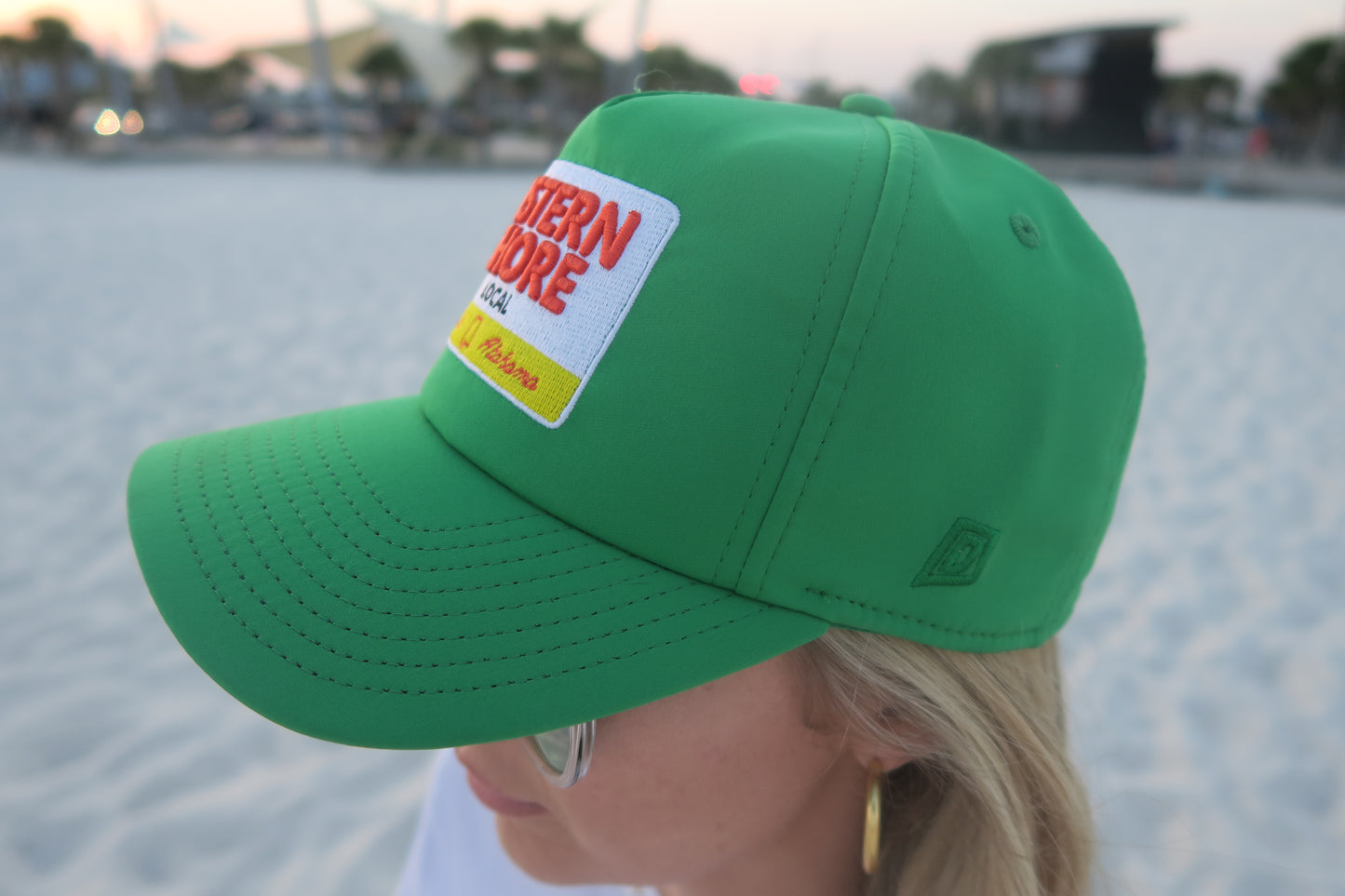 Green Dri-2™ Hat with Tracklayer Patch